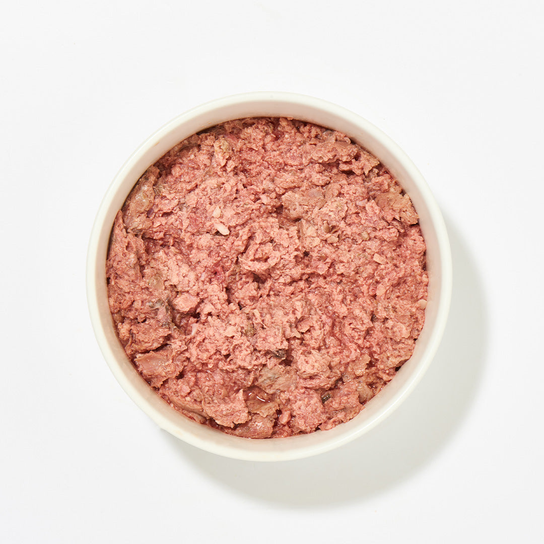Lammmischung 500g aus grünem Pansen, Rippen und Lunge als Hundefutter für alle Rassen und Allergiker