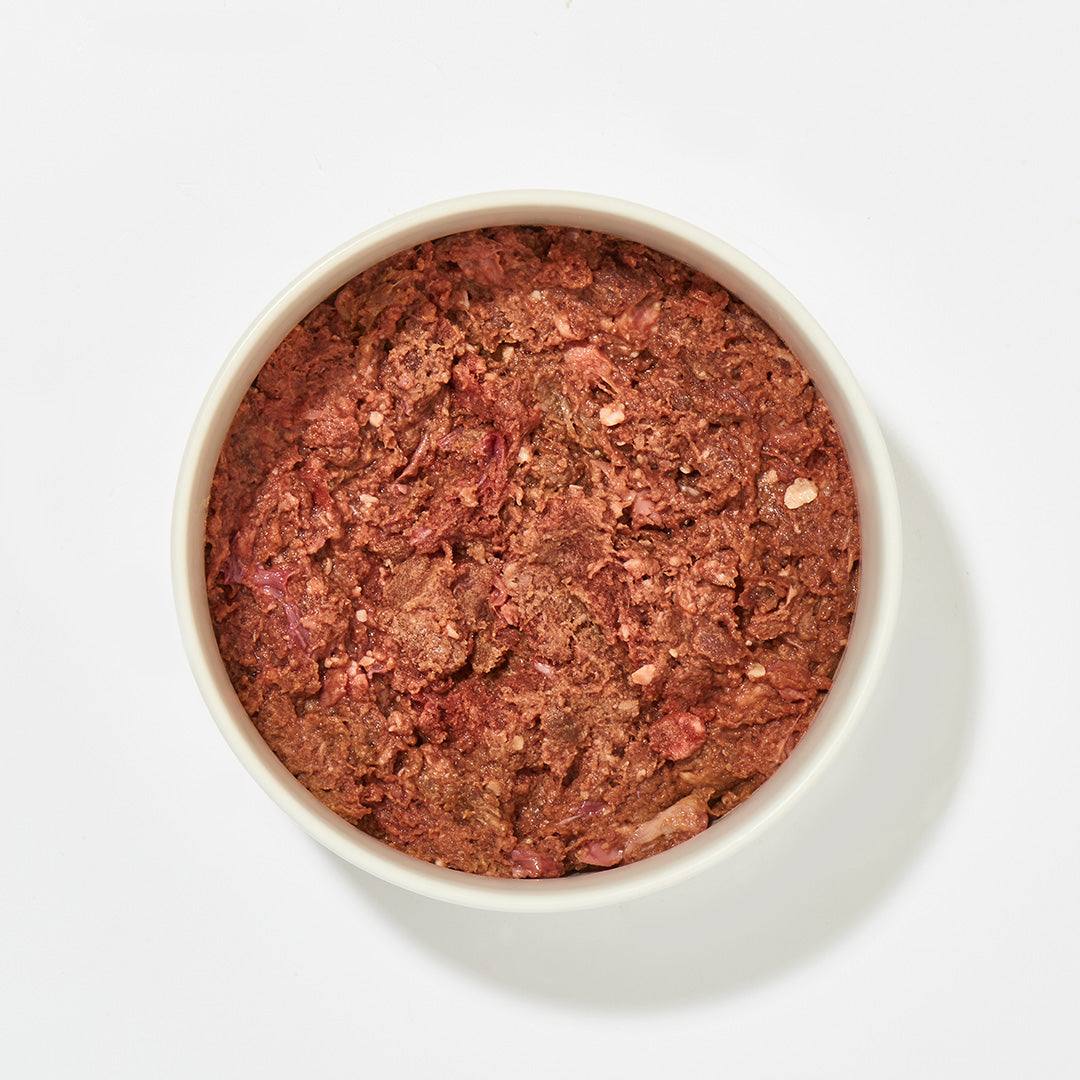 Rinderherz in Schale, 250 g, mageres Muskelfleisch für Haustiere