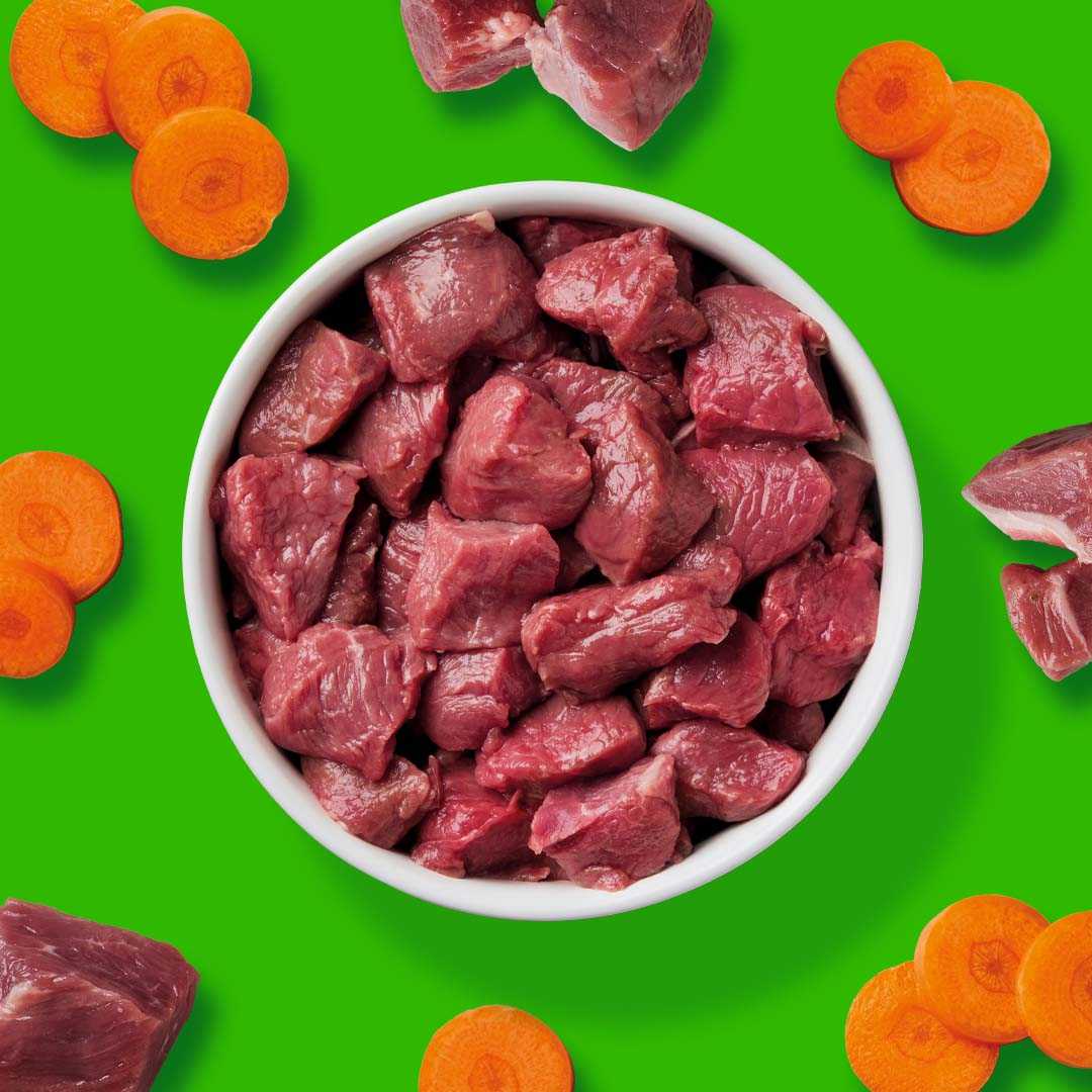 BARF Komfort PLUS CAT Lamm, 250 g, natürliche Rohkost für Katzen, enthält Lammfleisch, Lachsöl, und essentielle Nährstoffe wie Taurin.