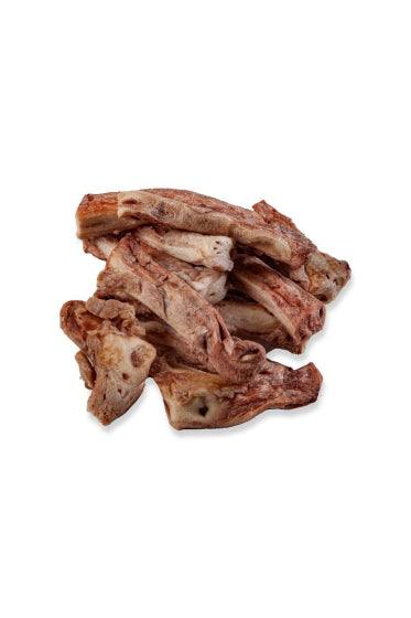 Ochsenziemer gefriergetrocknet, 250 g für Hunde als Snack oder Belohnung.