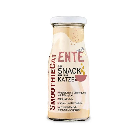 SmoothieCat® Ente, 150 ml – Natürlicher Katzensnack, vielseitig und ohne Zusatzstoffe.