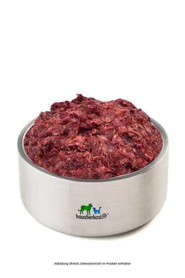 Wild-Komplett Extra Hundefutter mit Innereien und Knochen in Napf, 500 g