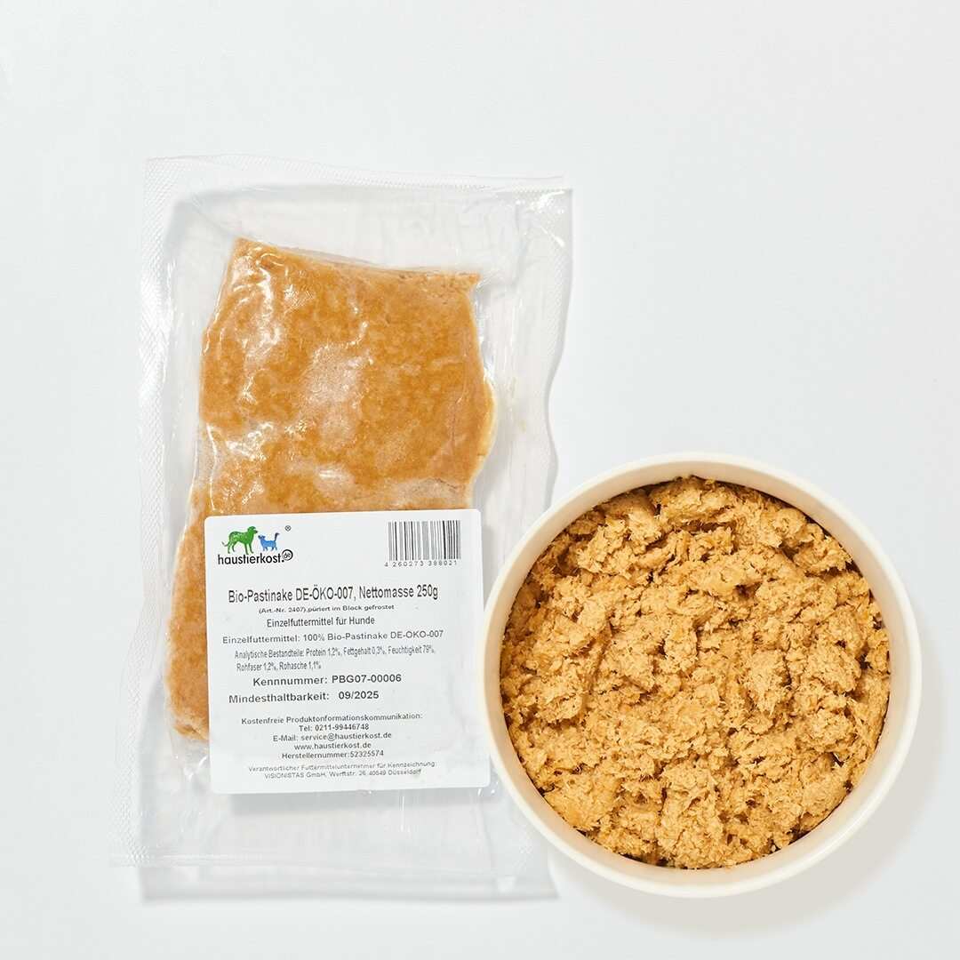 BIO Pastinake DE-ÖKO-007, 250 g, reich an Kalium, Eisen, Zink und Folsäure.