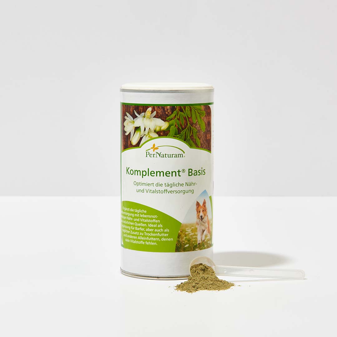 PerNaturam Komplement Basis 250 g Ergänzungsfuttermittel für Hunde mit natürlichen Nähr- und Vitalstoffen, ideal für Barfer und Trockenfutter
