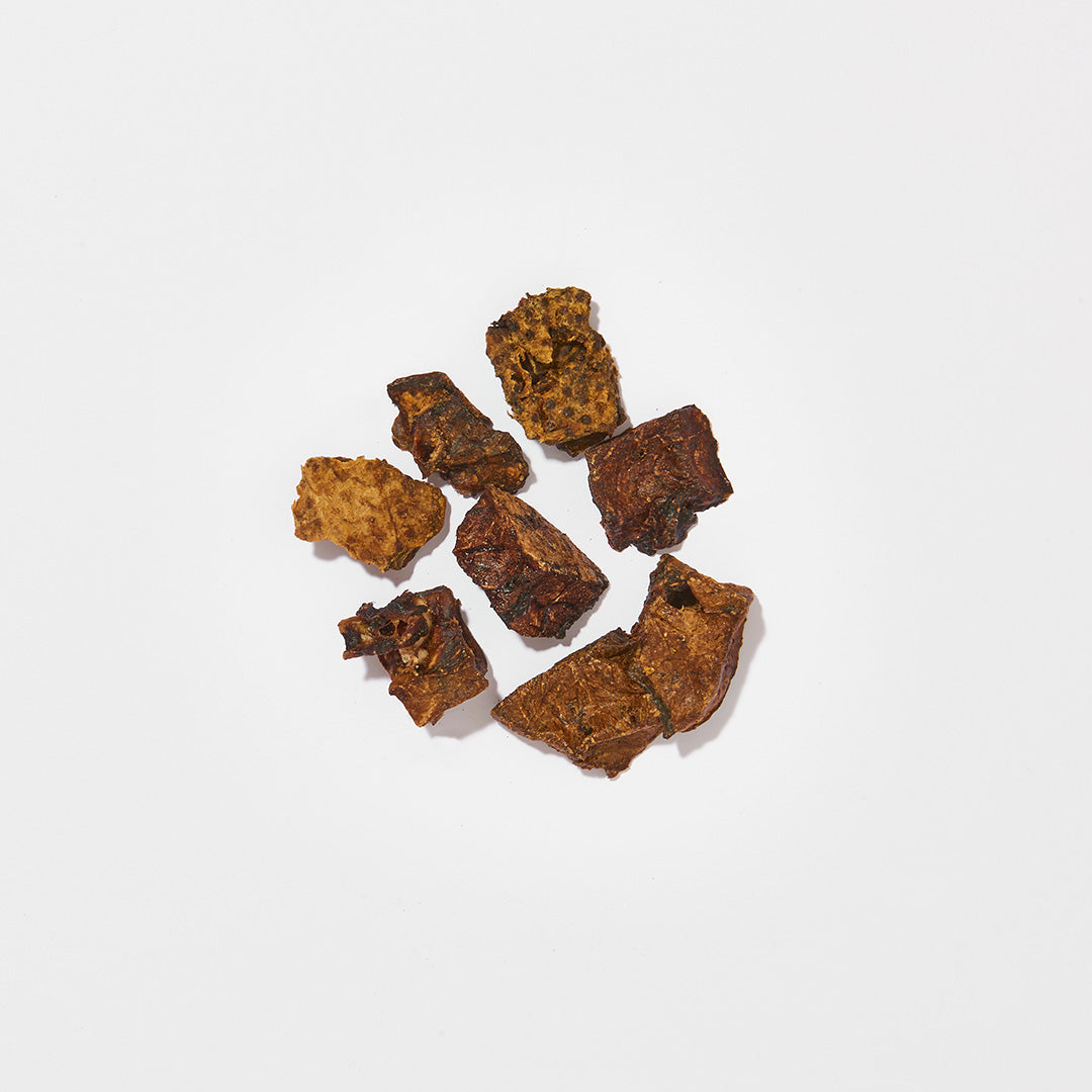 Rinderlungen-Würfel 500g fettarme Trainingsleckerlis für Hunde in 3x3 cm Größe