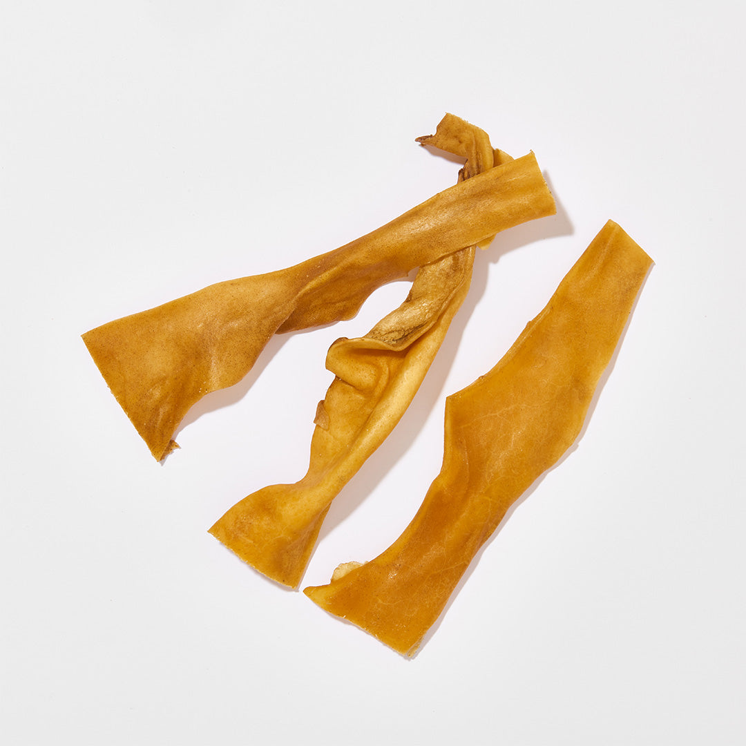 Rinderkopfhaut Kausnack für Hunde 30 cm 500 g natürliche Kaualternative ohne China-Import