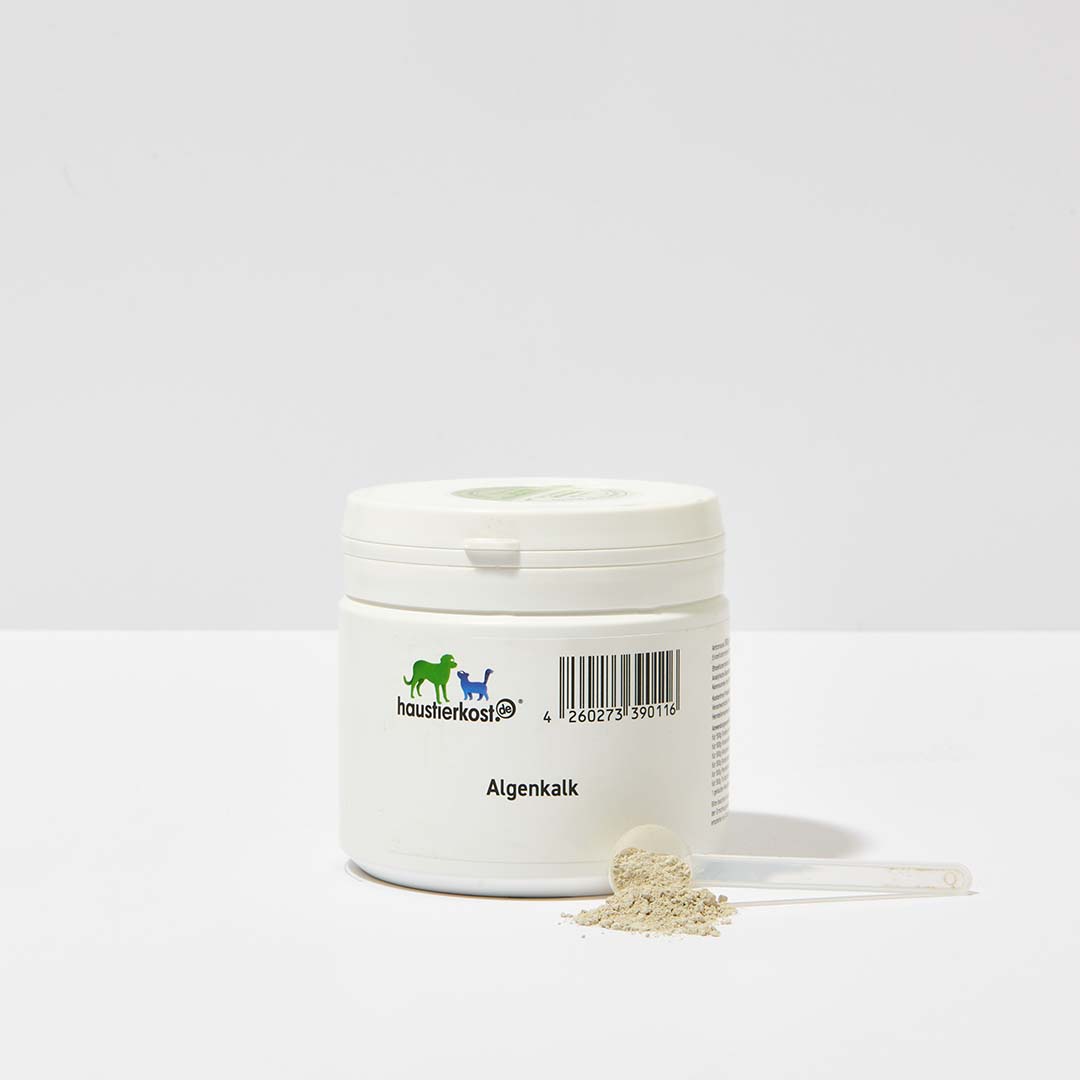 Algenkalk 500g Pulver zur Phosphorregulierung aus Meeresalgen mit 2mg/kg Jodgehalt