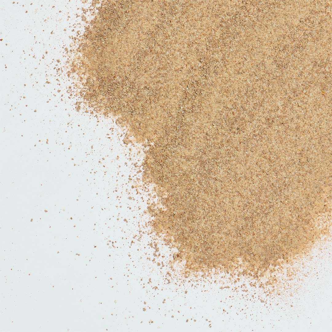Prebioitisches Pulver für Hunde und Katzen, 200 g, zur Unterstützung der Darmgesundheit auf weißem Hintergrund.