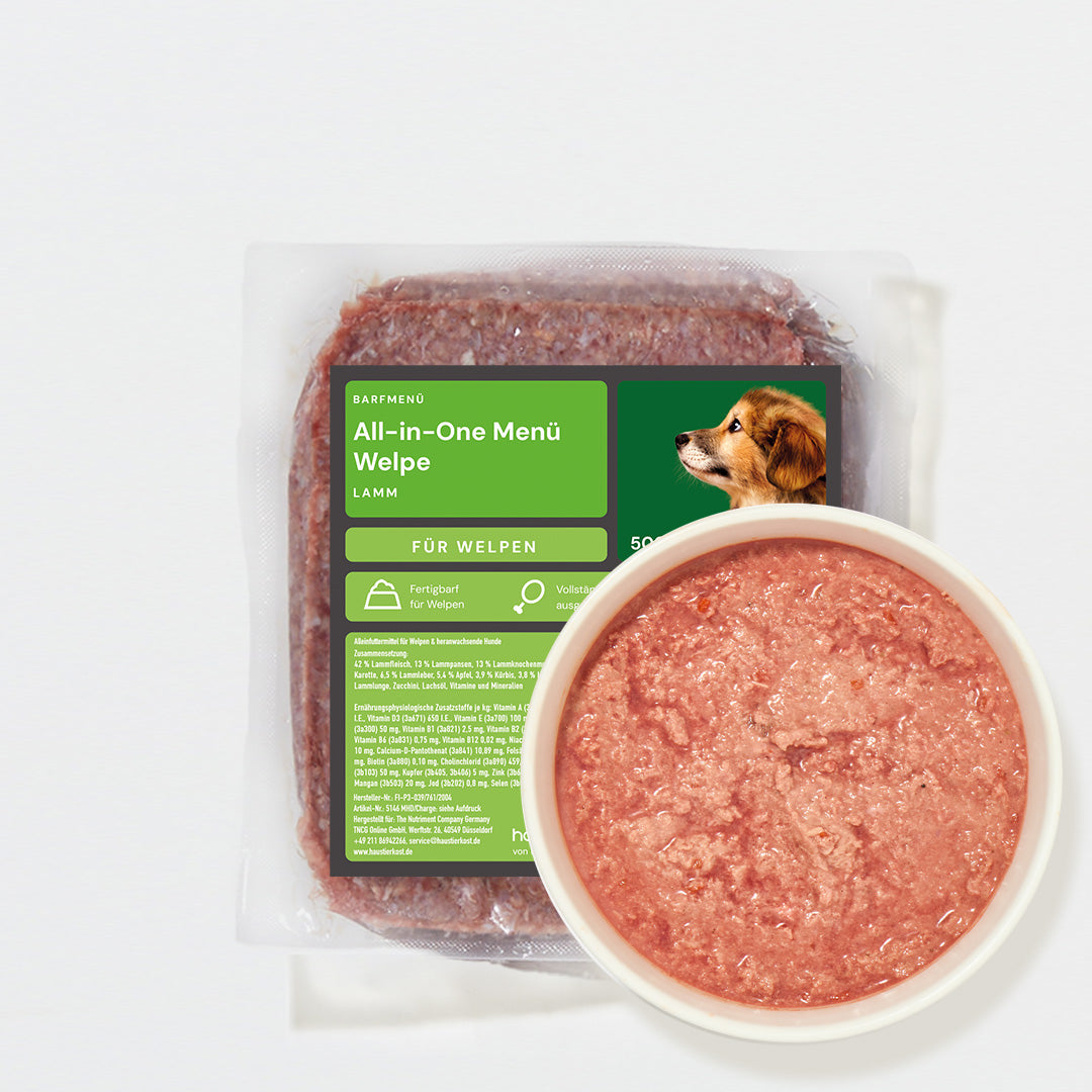BARF Komfort Plus Lamm Welpe - haustierkost.de®