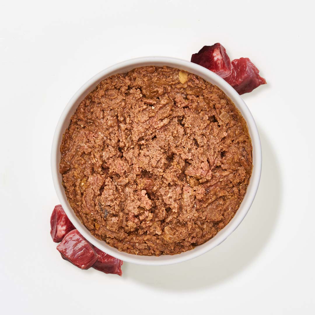 Hundefutter Reinfleischdose Pferd pur aus Muskelfleisch und Innereien ohne Zusätze