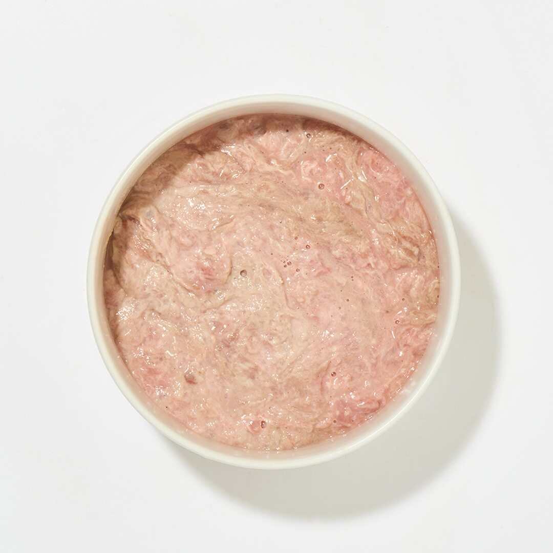 Rinderpankreas in einer Schüssel, 500 g, fördert die Verdauung durch Enzyme.