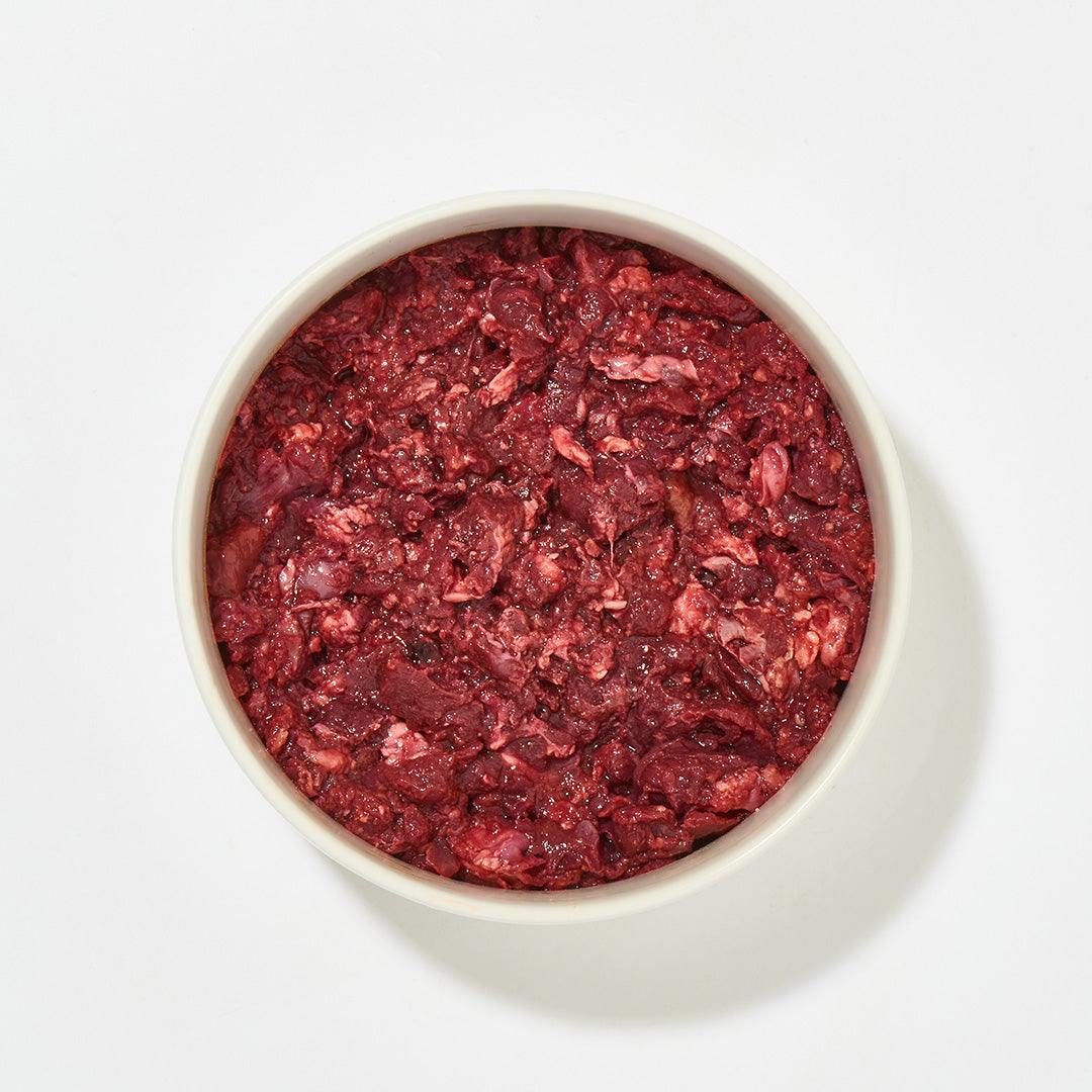BIO Rinderherz, 500 g, fettarm, eiweißreich, enthält Taurin, DE-ÖKO-007 zertifiziert.