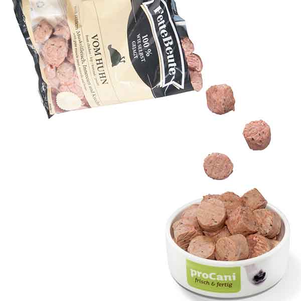 FetteBeute Huhn Nuggets 800g - haustierkost.de®