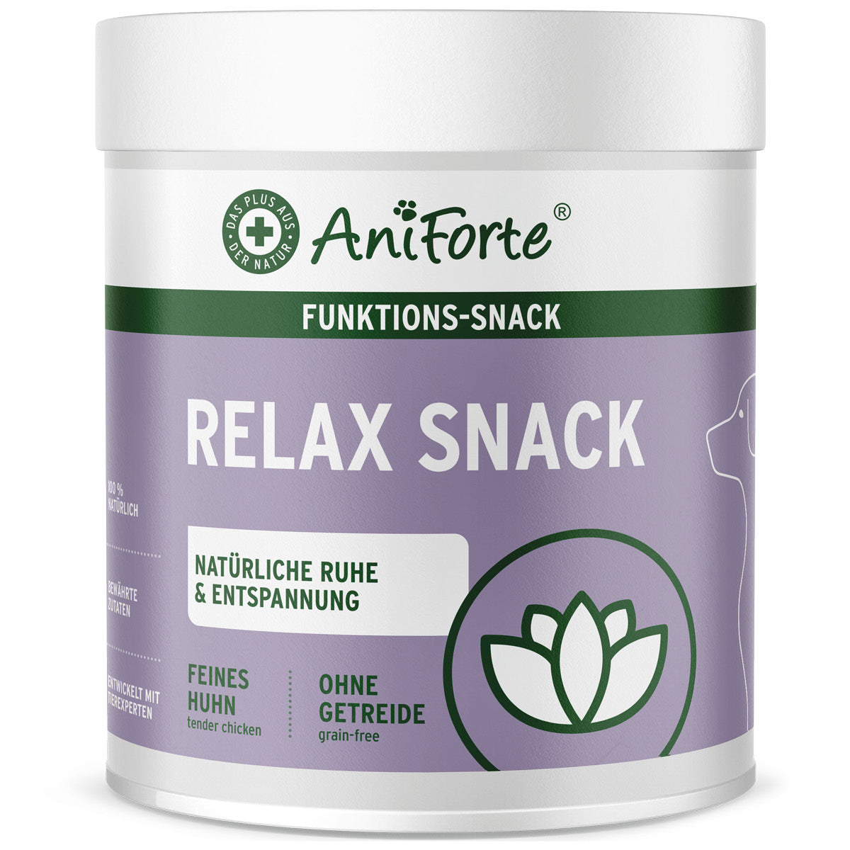AniForte® Relax-Snack 300g mit natürlichem Monoprotein und Kräutermischung für entspannte Hunde