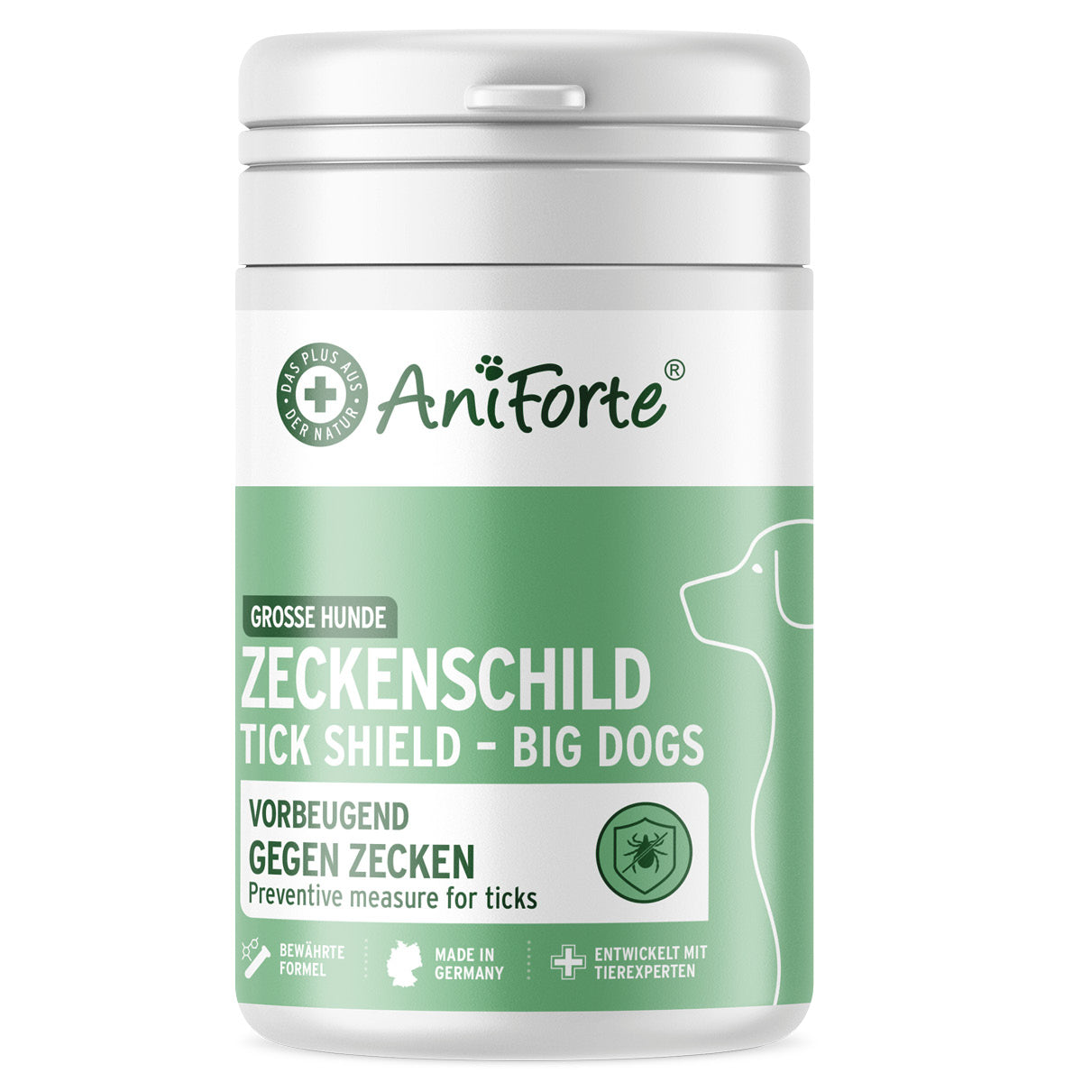 AniForte® ZeckenSchild Kapseln für gesunde Haut und Zeckenschutz bei Hunden