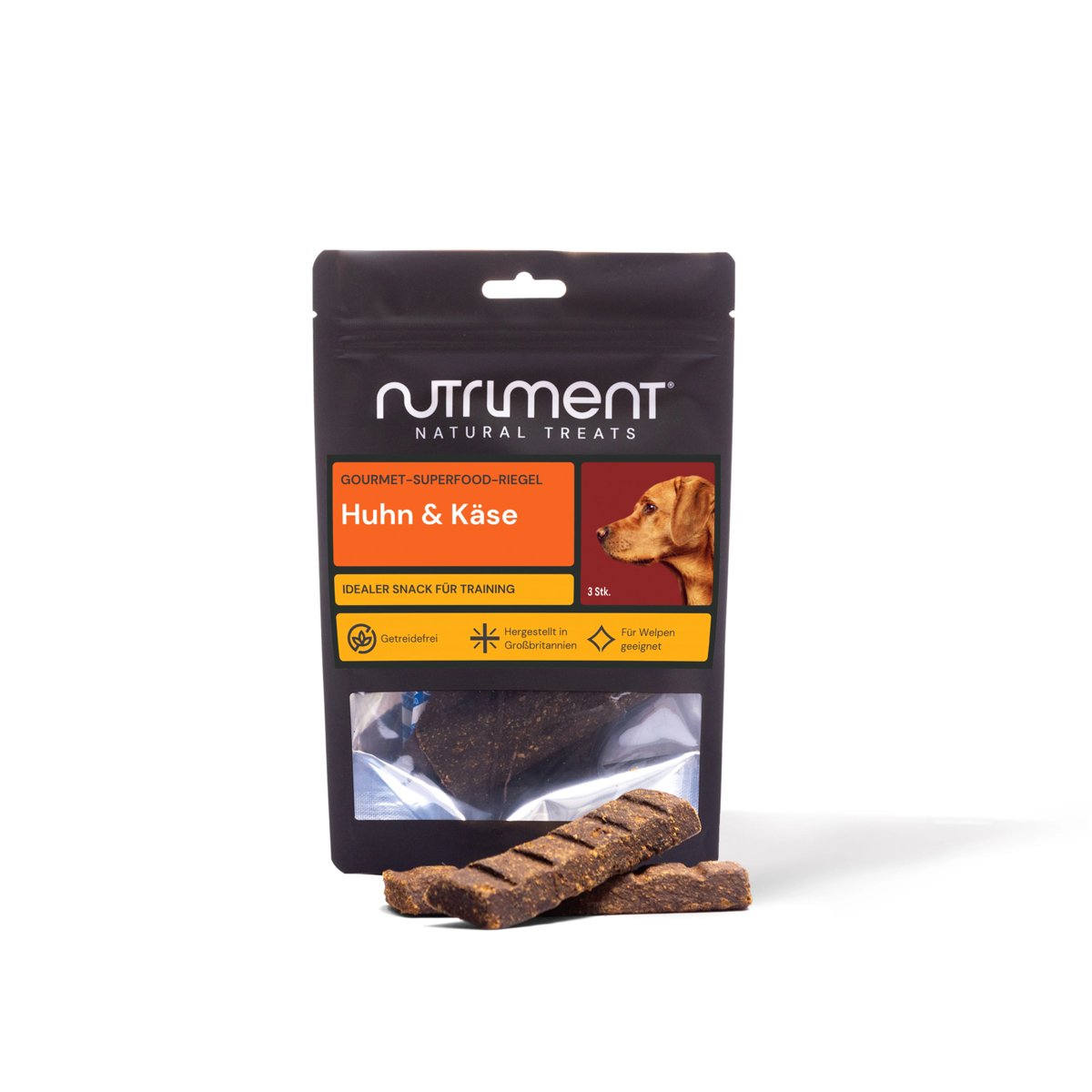 Nutriment Gourmet-Superfood-Riegel-Huhn & Käse - haustierkost.de®