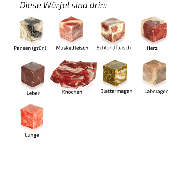 Graf Barf Vollwertmenü Lamm gesunde rohe Hundeernährung