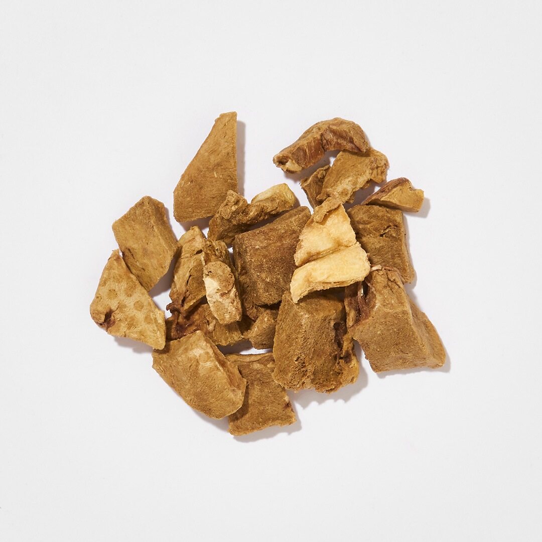 Gefriergetrocknete Rinderherz-Snacks als proteinreiche Belohnung für Hunde, 70 g Verpackung