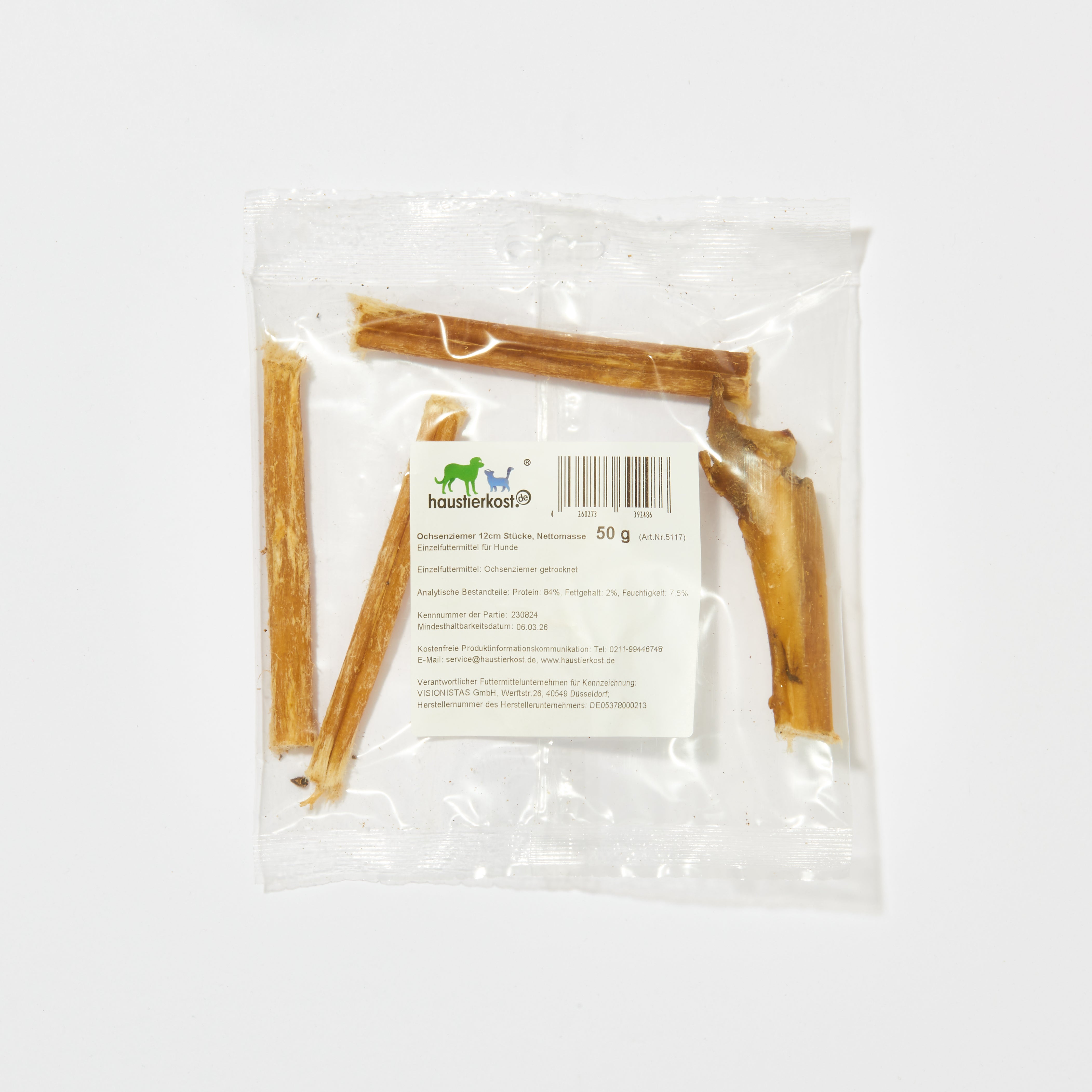 Ochsenziemer, 50 g - haustierkost.de®