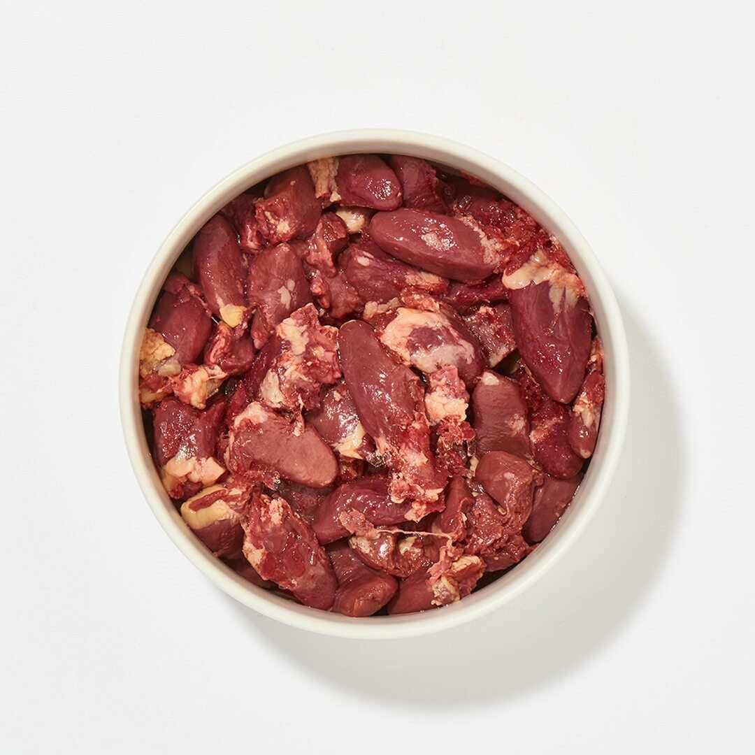 BIO-Hähnchenherz DE-ÖKO-006, 500 g in Schale, gefroren, natürliche Innereienquelle