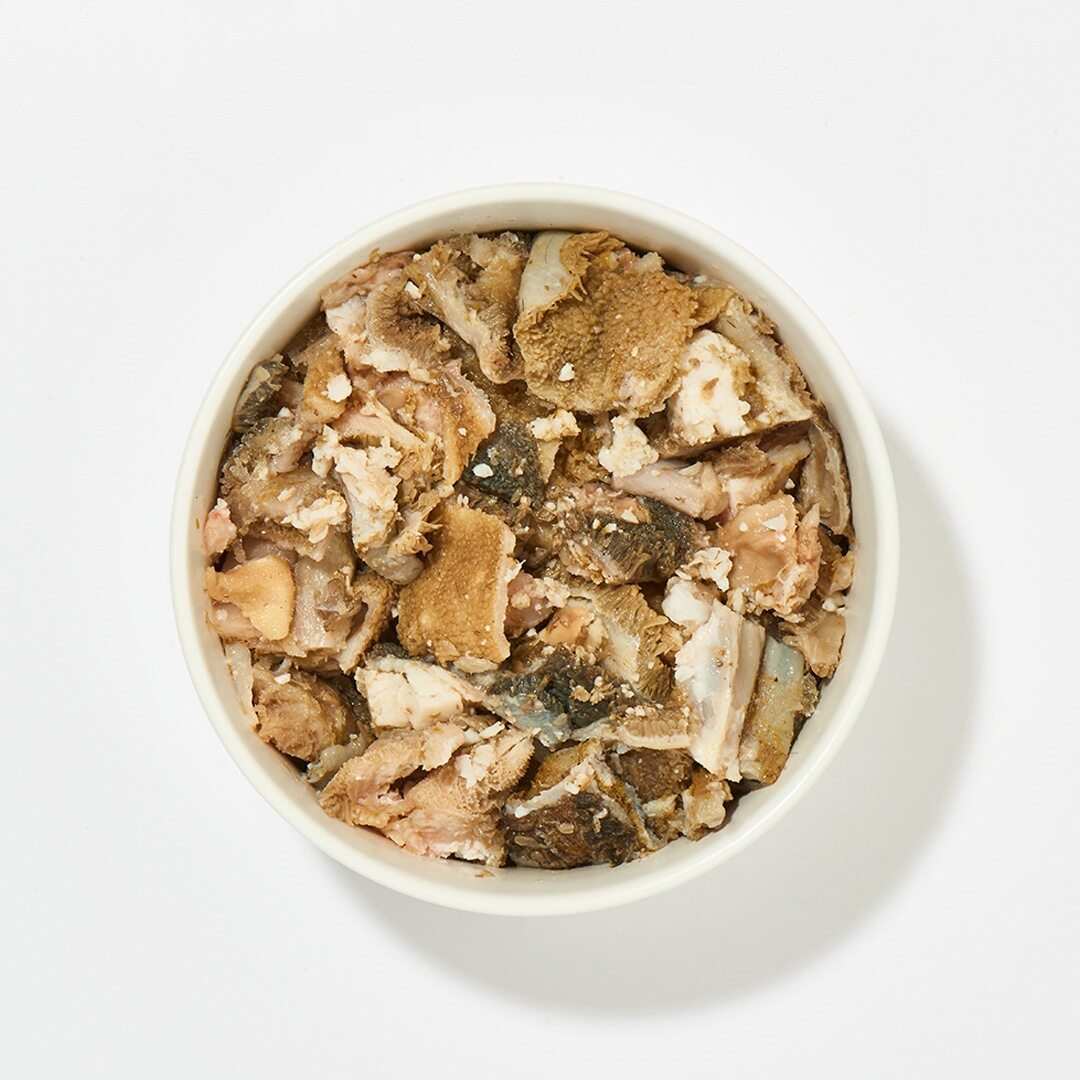 Ziegenpansen gewürfelt in Schale, 500 g, geeignet für Hunde & Katzen mit Allergien.