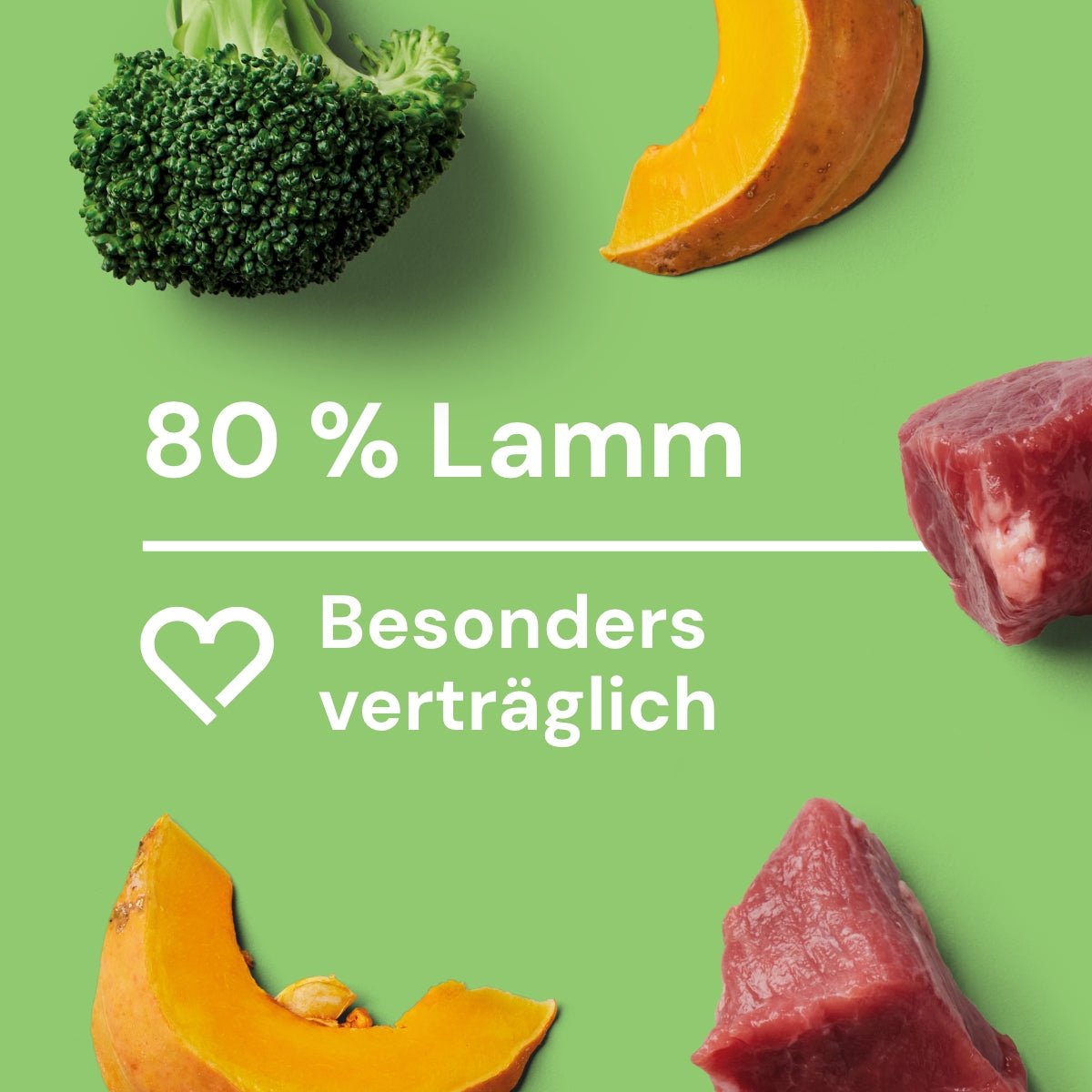 Nutriment Schonend gegartes Frischemenü Lamm, Kürbis & Brokkoli - haustierkost.de®