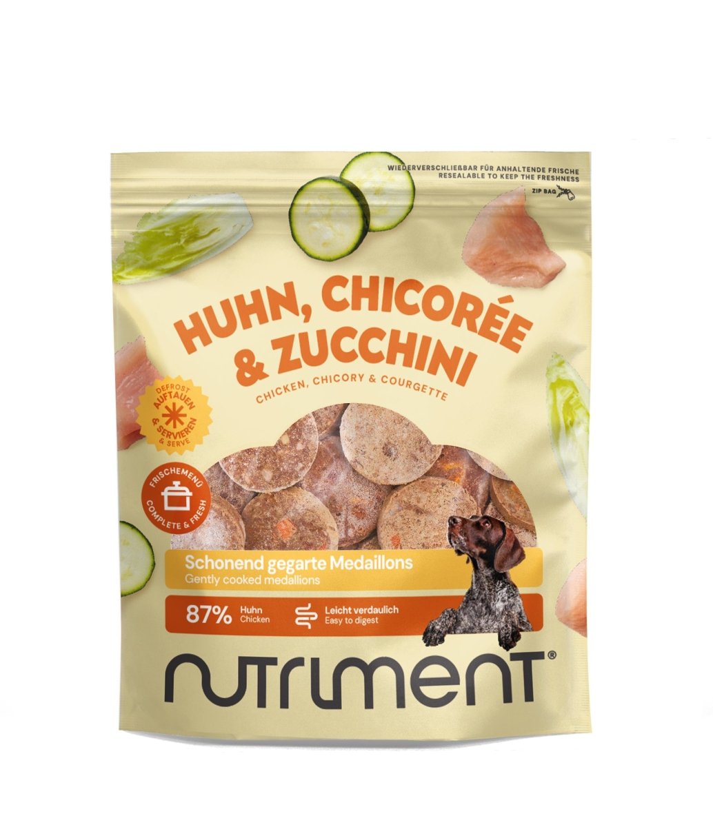 Nutriment Schonend gegarte Medaillons Huhn, Chicorée & Zucchini