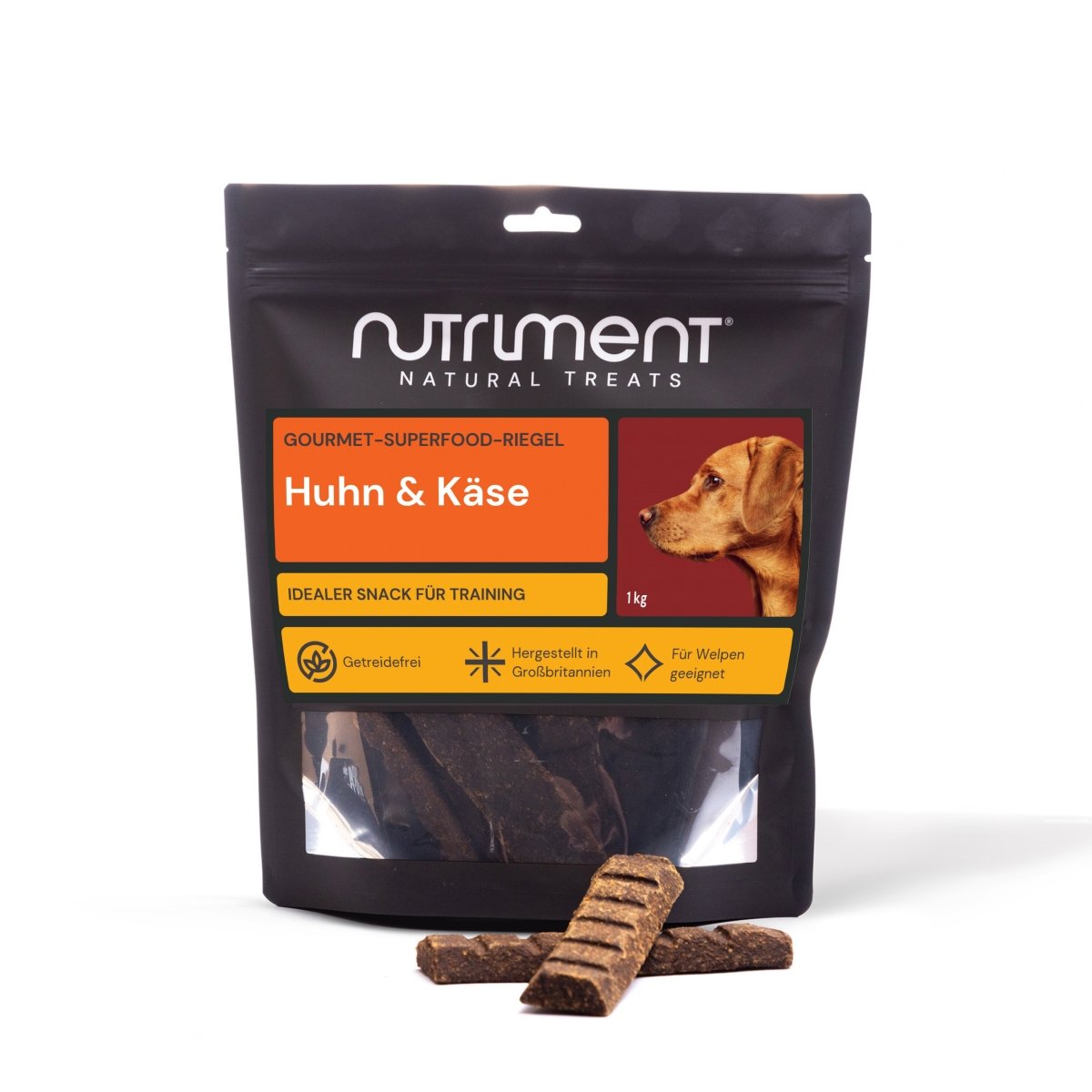 Nutriment Gourmet-Superfood-Riegel-Huhn & Käse - haustierkost.de®