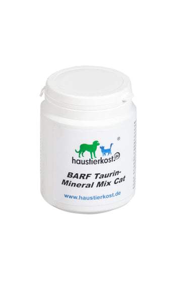 BARF Taurin-Mineral Mix Cat, 150g Dose, Mineralergänzungsfuttermittel für Katzen.