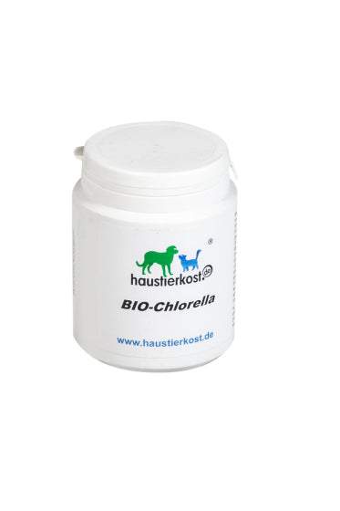BIO Chlorella DE-ÖKO-001, 100 g, Einzelfuttermittel für Hunde und Katzen, Dose.