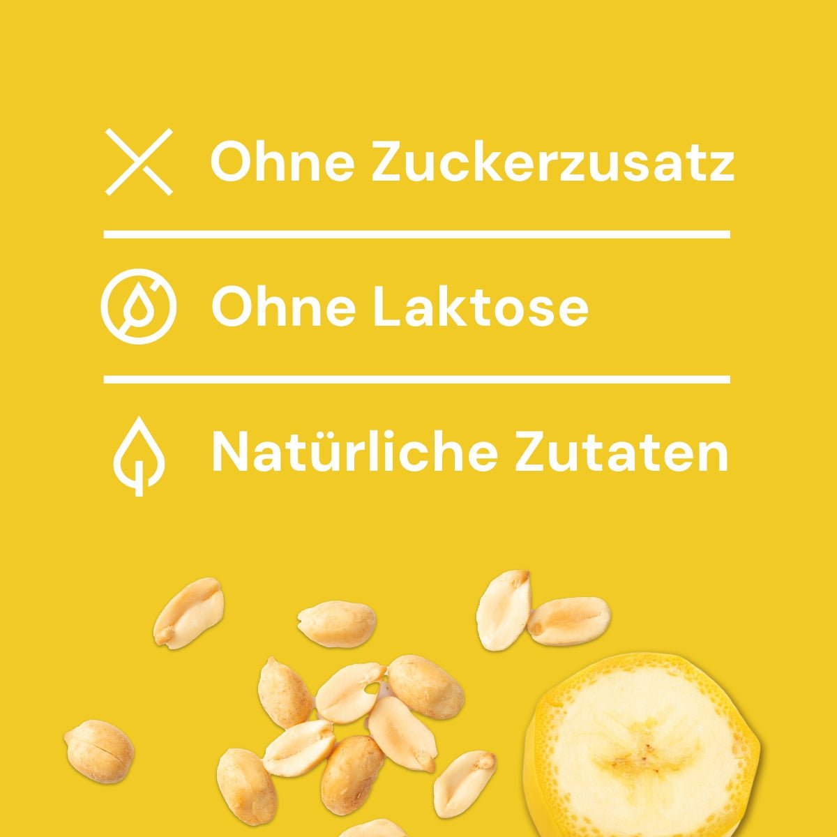 Nutriment HundeEis Banane & Erdnuss - haustierkost.de®