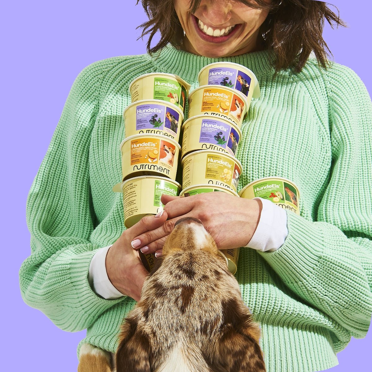 Nutriment HundeEis Hanf & Blaubeere - haustierkost.de®