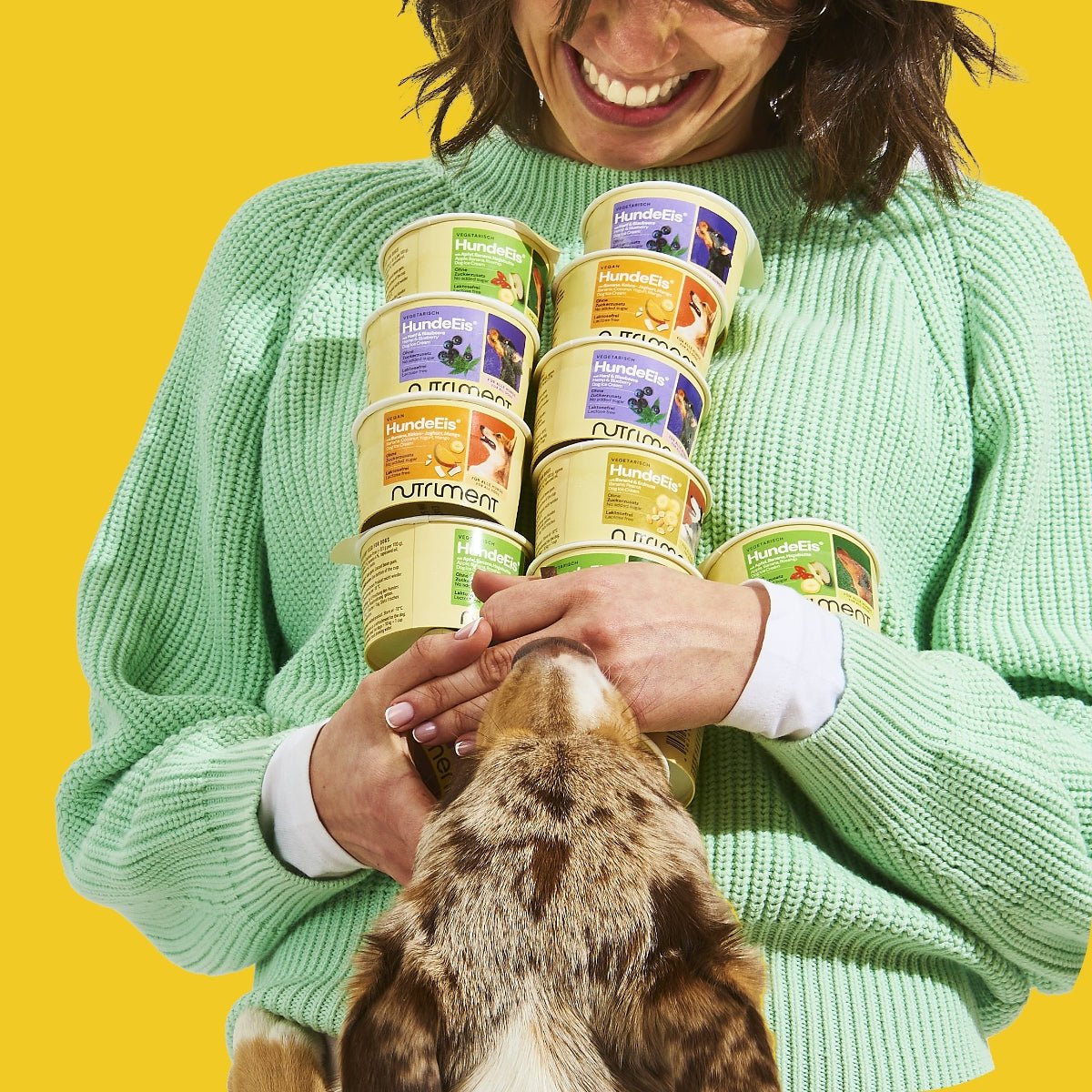 Nutriment HundeEis Banane & Erdnuss - haustierkost.de®