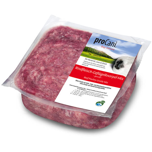 proCani Rindfleisch Geflügel Knorpel Mix