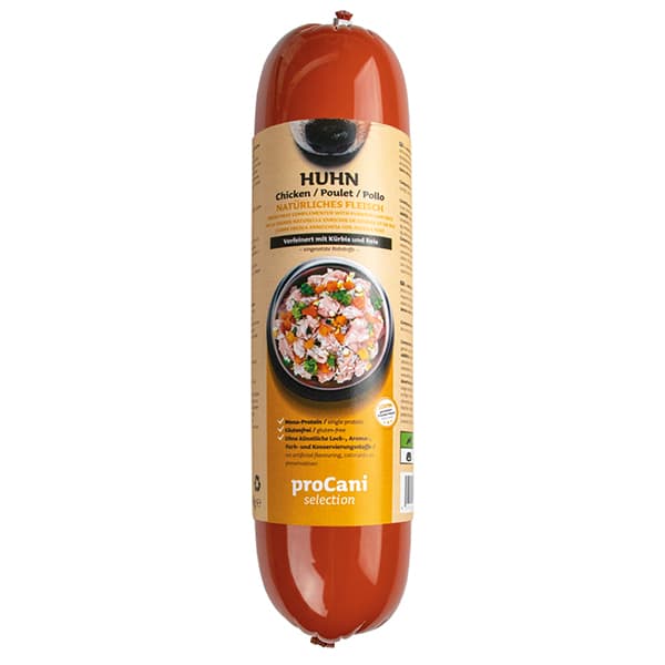 proCani selection "Huhn" Menü (Kochwurst) - haustierkost.de®