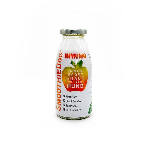 SmoothieDog® Immunio, 250 ml Flasche, Immun-Boost Snack für Hunde, 100 % natürliche Zutaten.