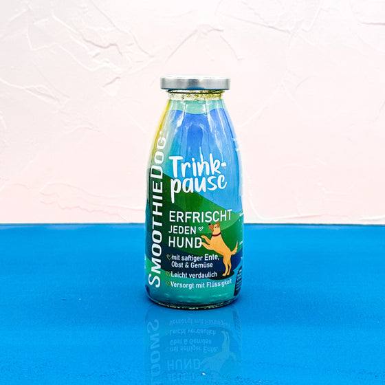 SmoothieDog® Trinkpause 250 ml, vielseitiger Hundesmoothie, natürliche Zutaten, ohne Zucker und Konservierungsstoffe.