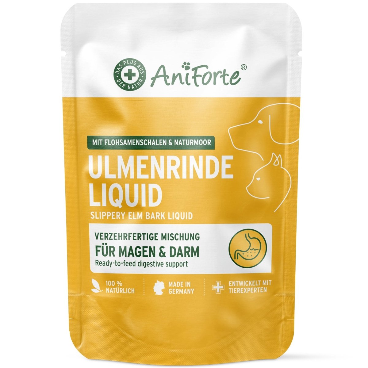 AniForte® Ulmenrinde Liquid 30g für Hunde und Katzen zur Unterstützung von Magen und Darm