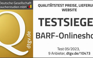 BARF-Shop-Testsieger 2023: haustierkost.de - haustierkost.de