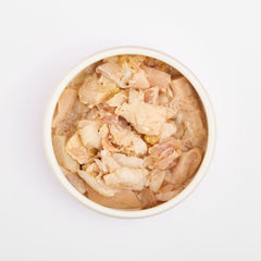 Coalfish coarsely shredded