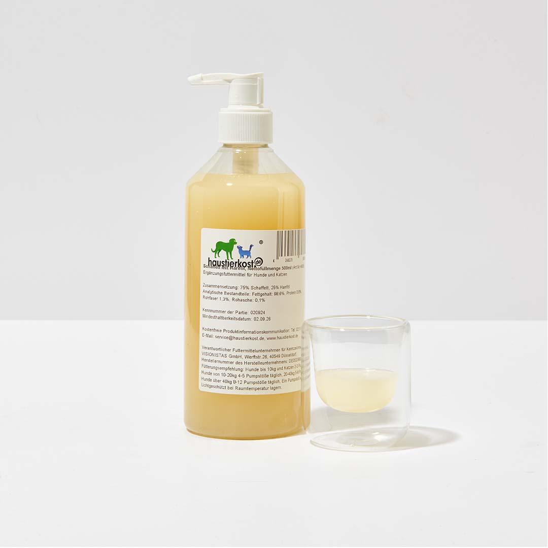 Sheep fat with hemp oil, 500 ml