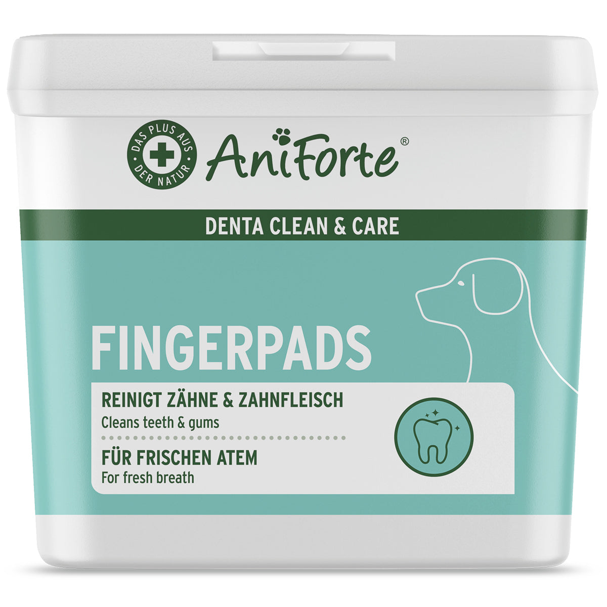 AniForte® Denta Clean &amp; Care Finger Pads, 50 pieces