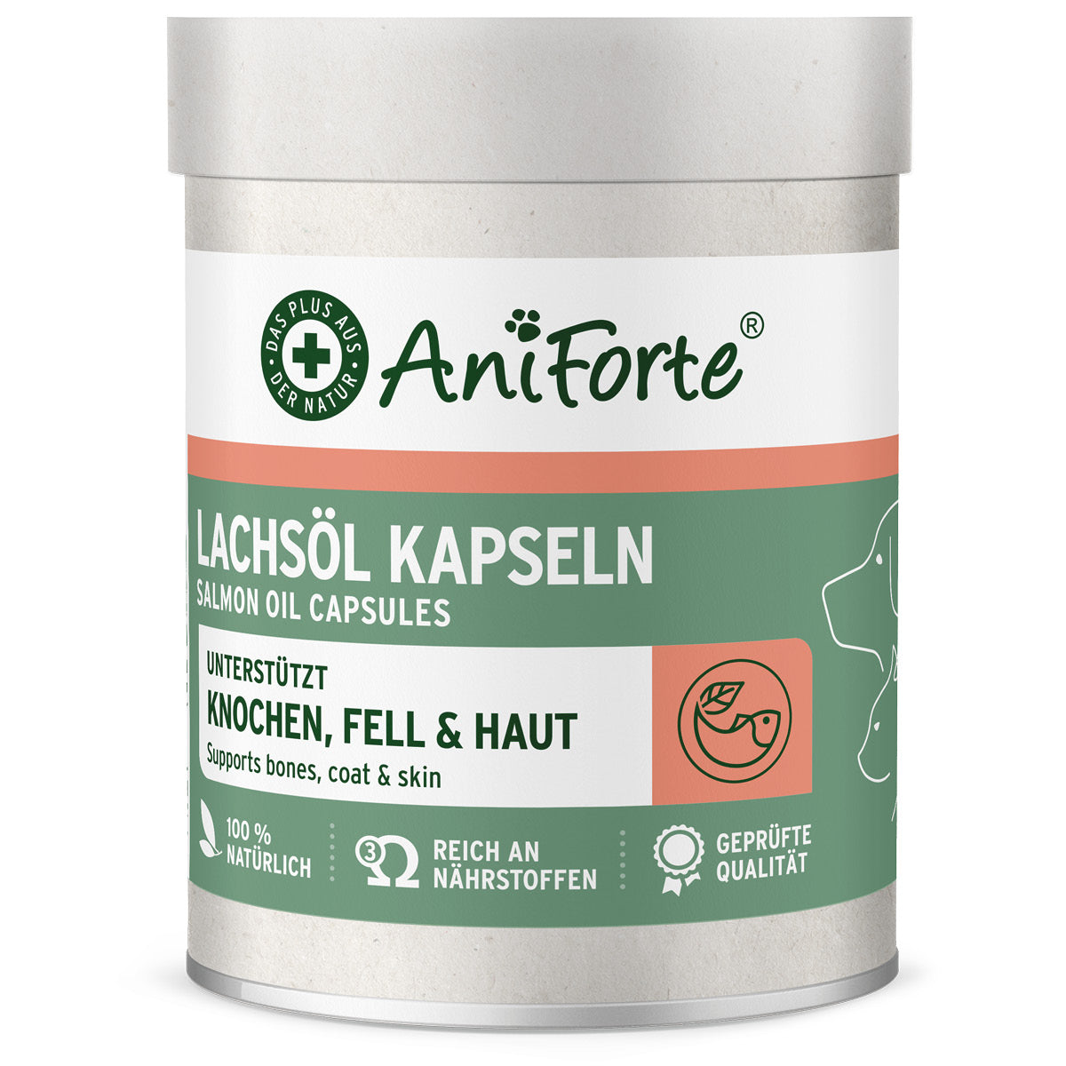 AniForte® Lachsöl Kapseln, 200 Stück
