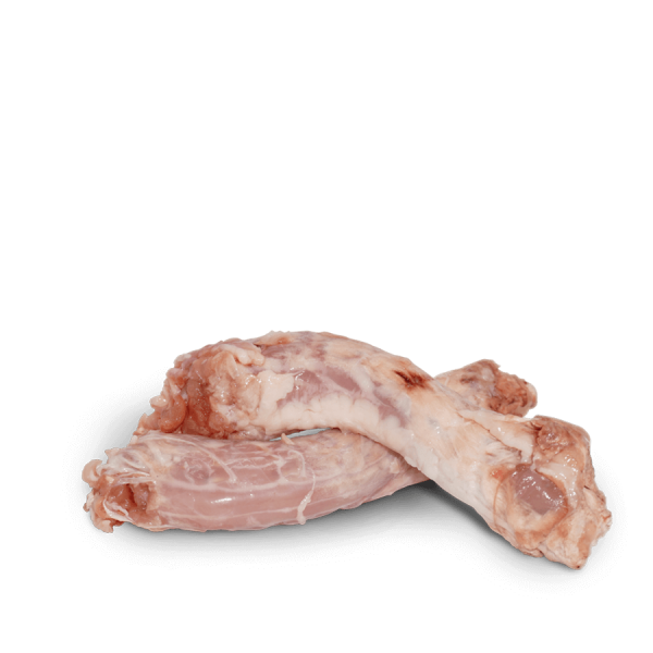 Gefrorene Hähnchenhälse für Hunde zur Unterstützung von Knochen und Gelenken