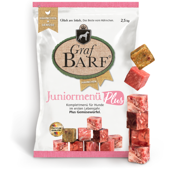 Graf Barf Juniormenü Plus Hähnchen