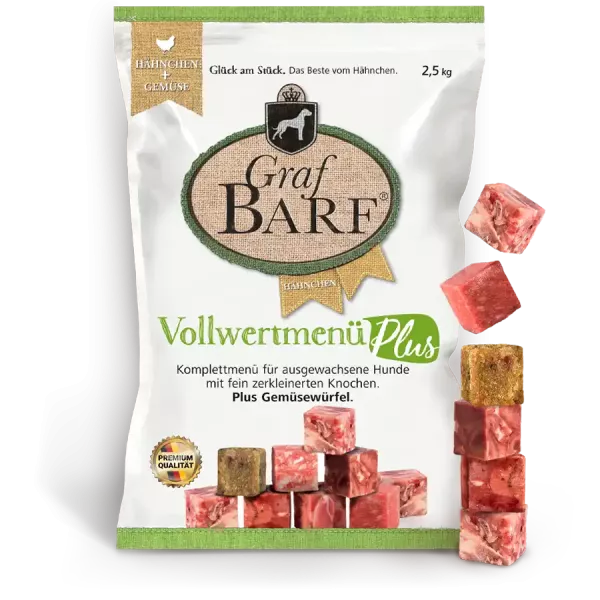 Graf Barf Vollwertmenü Plus Hähnchen