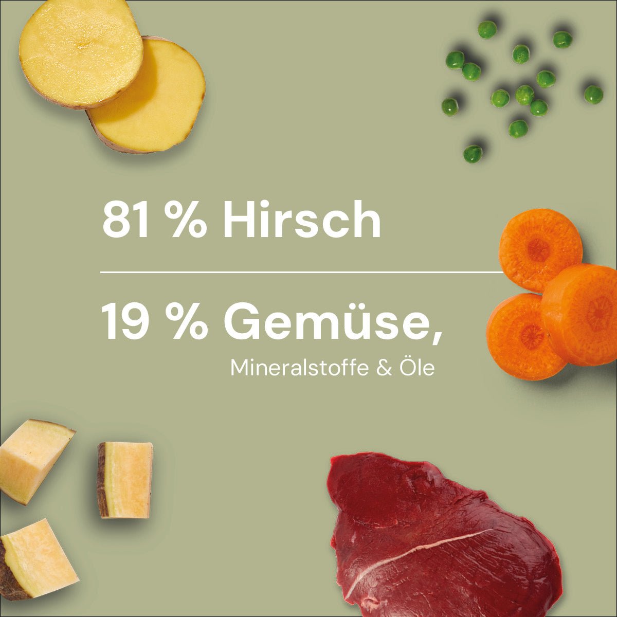Nutriment BARF In One HIRSCH - haustierkost.de®