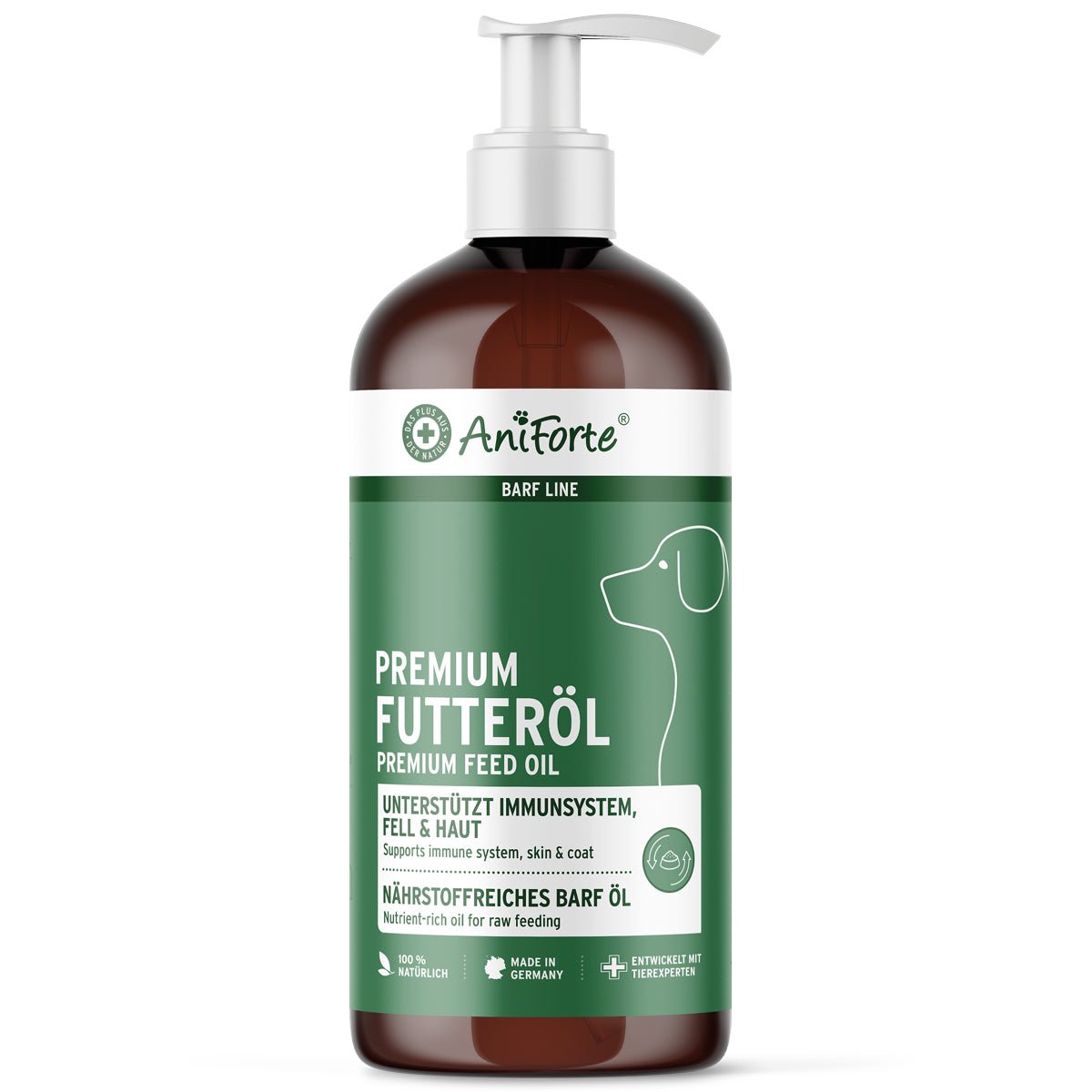 AniForte® BARF-Line Premium Futteröl, 500 ml - haustierkost.de®