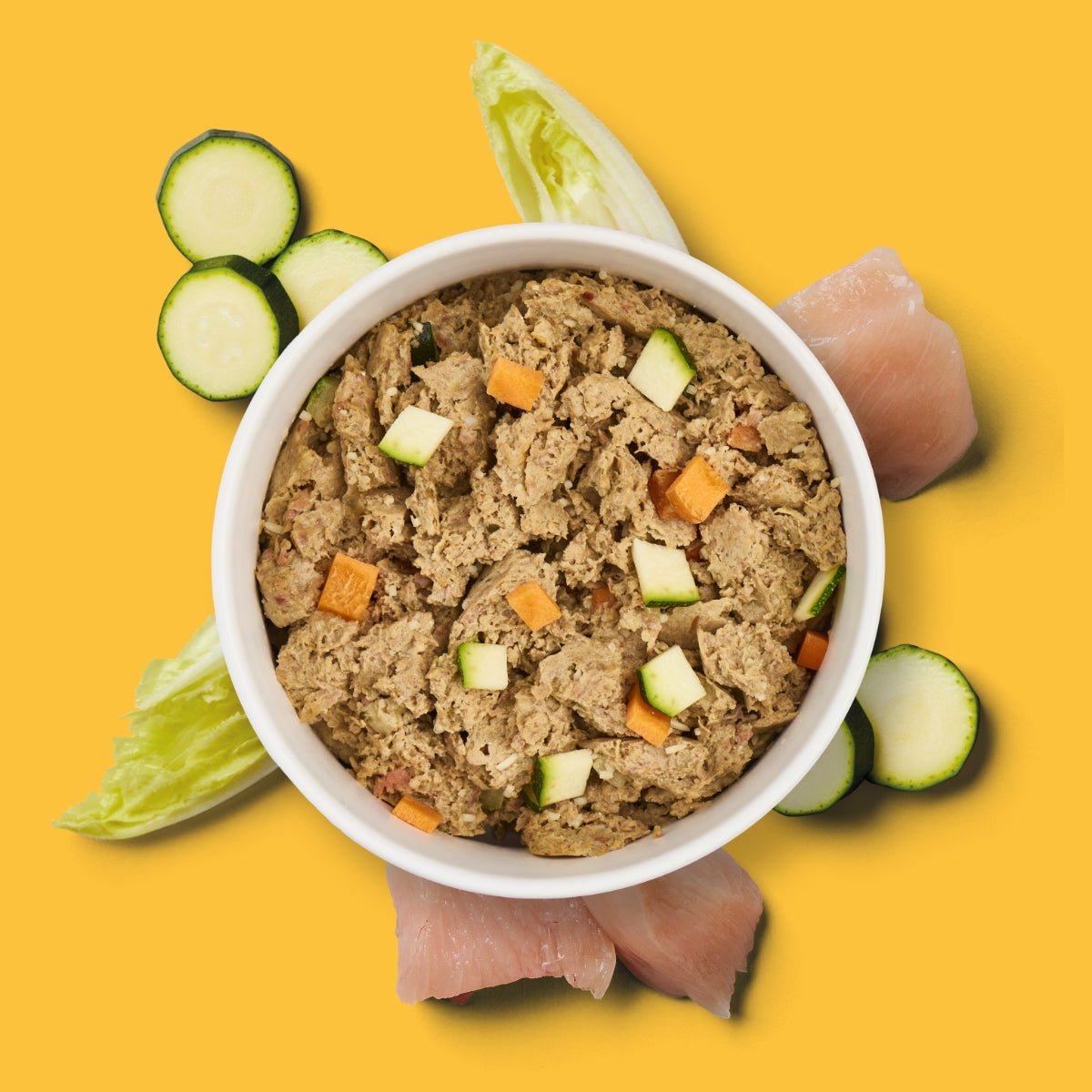 Nutriment Schonend gegartes Frischemenü Huhn, Chicorée & Zucchini