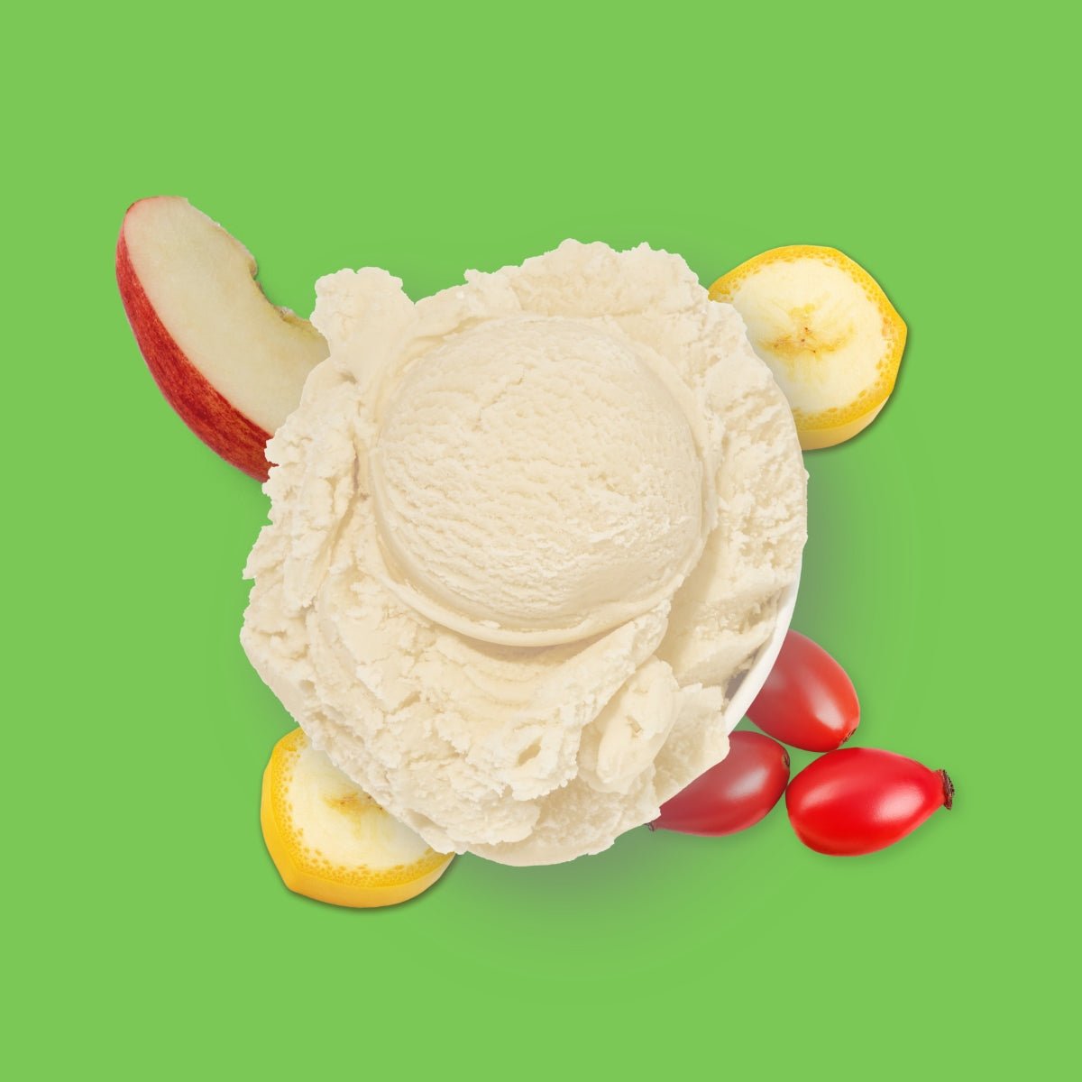 Nutriment HundeEis Apfel, Banane & Hagebutte